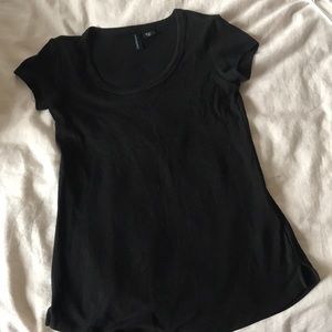 Basic black T-shirt